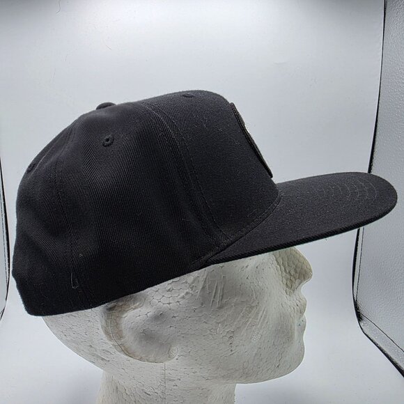 Brixton Wheeler Snapback Mens Black Hat Cap Casual Outdoors Party Going Out - Picture 4 of 10